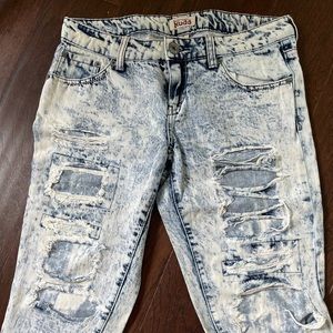 Acid Wash Mudd Jeans S 9